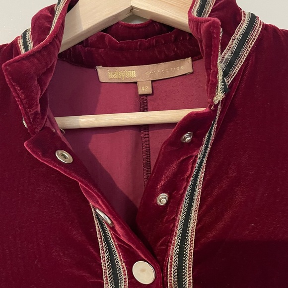 Babylon Velvet Cocktail Dress - Picture 4 of 5